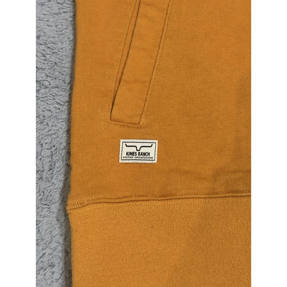 Kimes Ranch Hoodie Women's M Orange Long Sleeve Pullover Hoodie Sweatshirt - Picture 6 of 11